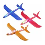 Avion din spumă cu lumini (04121)