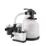 Pompă de filtrare cu nisip și generator de clor Krystal Clear QX2100, rezervor 35 kg, 7900 l/h, Intex (26676) - imagine 3