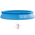 Piscină gonflabilă Easy Set 305×61 cm, 3077 L, cu pompă de filtrare 1250 l/h, Intex (28118)