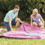 Piscină cu cadru metalic Rectangular Frame Pink 220×150×60 cm, 1662 L, Intex (28266) - imagine 6