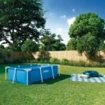 Piscină cu cadru metalic Rectangular Frame 220×150×60 cm, 1662 L, Intex (28270) - imagine 2