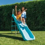 Tobogan cu cadru metalic 251x84x147 cm, Intex (44107) - imagine 2