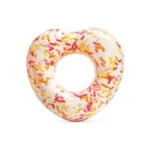 Colac gonflabil de înot Donut în formă de inimă 94×89×25 cm, până la 80 kg, 9 +ani, Intex (56253)
