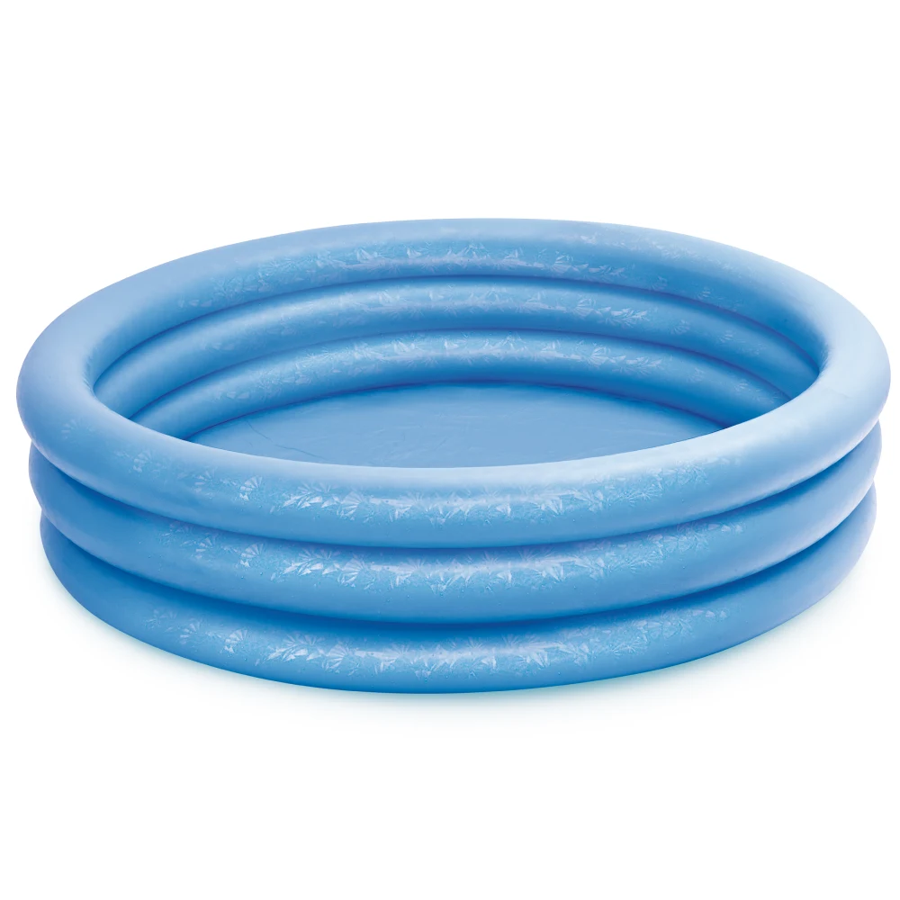 58446(1) Piscină gonflabilă pentru copii Crystal Blue, 168×38 cm, 581 L, 2+ ani, Intex (58446) - imagine 1