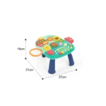 Premergător multifuncțional 4 în 1 cu lumini și muzică, Huanger HE0816 (18417) - imagine 4