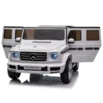 Mașină electrică pentru copii Mercedes Benz G-Class (MX627 / 2 alb) - imagine 4