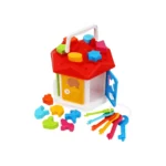 Căsuță educativă cu forme și chei, sorter pentru copii ,Technok (2438)