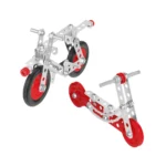 Constructor din metal "Motociclete" ,198 piese ,Technok (1394) - imagine 4