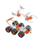 Constructor din metal "Tehnică spațială", 225 piese ,Technok (2094) - imagine 2