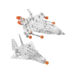 Constructor din metal "Tehnică spațială", 225 piese ,Technok (2094) - imagine 4