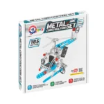 Constructor din metal "Elicopter", 185 piese ,Technok (4944)