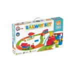 Constructor „Railway Set – Terminal 2”, 121 piese ,Technok (1240)