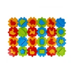 Cub educativ „Smart Kid Lotto” cu figuri geometrice și animale ,Technok (2018) - imagine 4