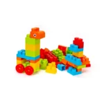 Set constructor pentru copii, 70 de piese colorate ,Technok (6801)