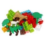 Set constructor fermă cu animale, 45 piese ,Technok (0341) - imagine 2