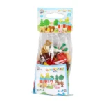 Set constructor fermă cu animale, 45 piese ,Technok (0341) - imagine 4