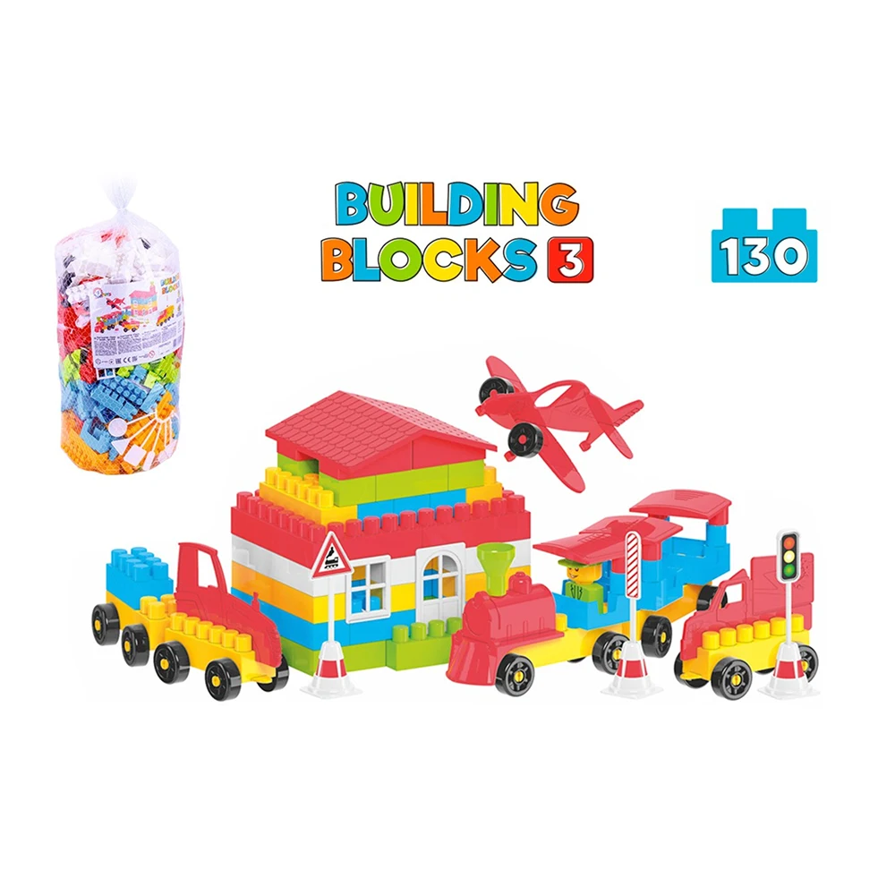 set-constructor-nr3 (1) Set constructor Nr. 3 , 130 piese ,Technok (0519) - imagine 1