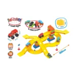 Set constructor rampă auto, 80 piese ,Technok (8461) - imagine 4