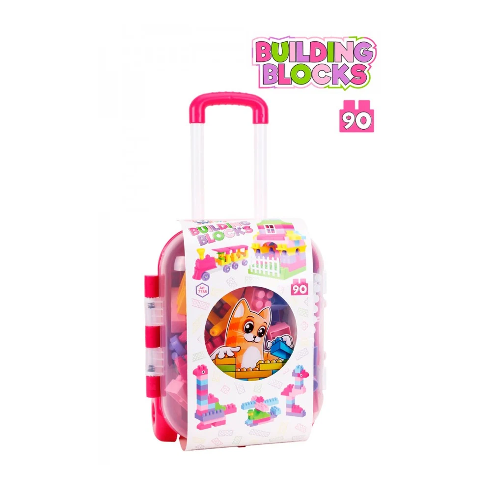 set-constructor-valiza(1) Set constructor în valiză, 90 piese ,Technok (7785) - imagine 1