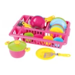 Set de veselă pentru copii cu uscător ,Technok (3282)