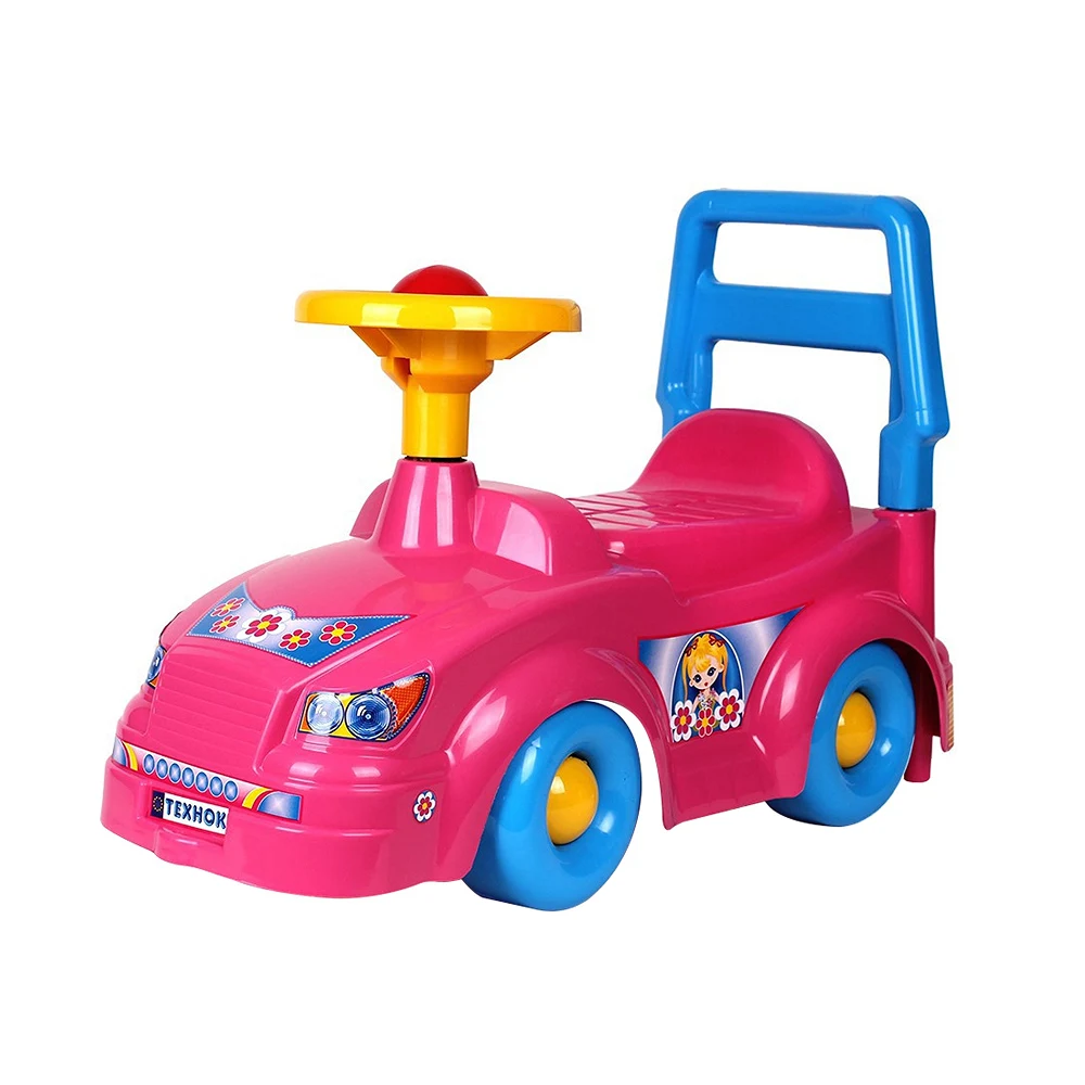 tolocar-masina-roz Tolocar mașină, roz ,Technok (3848) - imagine 1