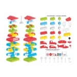 Set constructor Nr. 2 , 100 piese ,Technok (0502) - imagine 4