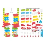 Set constructor Nr. 2 , 100 piese ,Technok (0502) - imagine 2