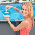 Dozator plutitor pentru piscine 17,8 cm pentru tablete chimice de 200 g, Intex (29041) - imagine 2