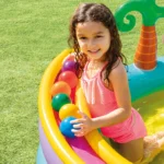 Centru de joacă gonflabil Dinoland, 302×229×112 cm, 290 L, max. 81 kg, 2+ ani, Intex (57135) - imagine 3