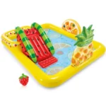 Centru de joacă gonflabil Fun ’N Fruity, 290×180×104 cm, 493 L, max. 81 kg, 2+ ani, Intex (57158)
