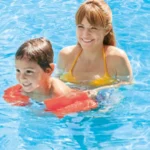 Aripioare de înot gonflabile, 25×17 cm, 6–12 ani, Intex (59642) - imagine 2