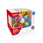 Minge senzorială cu zornăitoare și dentiție, Huanger HE0199 (77938) - imagine 3