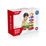 Turn educativ cu bile rulante – maimuță, Huanger HE0205 (78706) - imagine 3