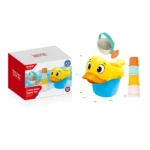 Set de joacă pentru baie cu rățușcă și accesorii, Huanger HE0276 (78515) - imagine 2