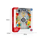 Arc de joacă cu jucării textile suspendate, Huanger HE0316 (78027) - imagine 3