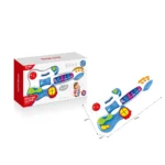 Chitară muzicală educativă, albastră, Huanger HE0501 (78676) - imagine 2