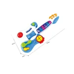 Chitară muzicală educativă, albastră, Huanger HE0501 (78676)