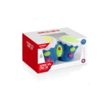 Set tobe muzicale cu lumini și sunete, albastru, Huanger HE0505 (78652) - imagine 3