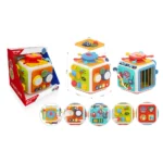 Cub senzorial educativ cu activități interactive, Huanger HE0556 (78058) - imagine 3