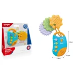 Jucărie cheie auto muzicală pentru bebeluși, Huanger HE0559 (78041) - imagine 2