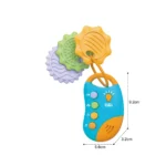 Jucărie cheie auto muzicală pentru bebeluși, Huanger HE0559 (78041)