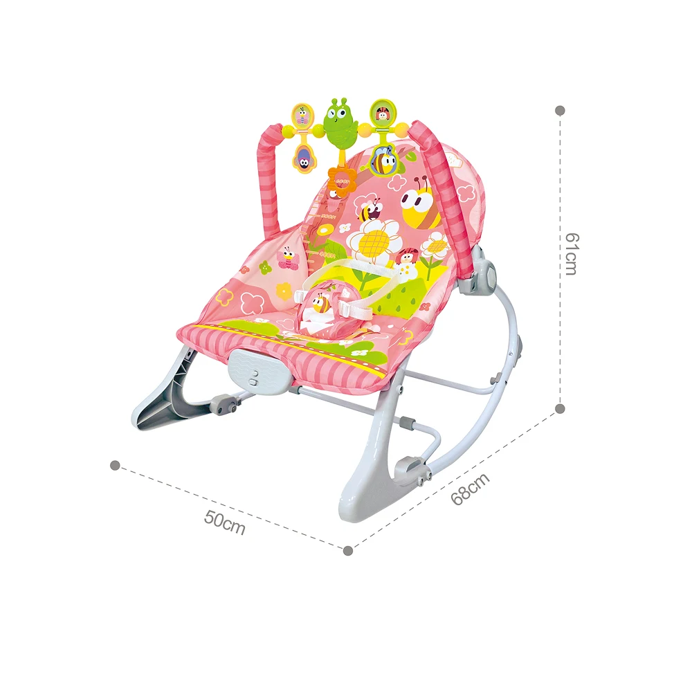 HE0656(3) Balansoar pentru bebeluși – design insecte, Huanger HE0656 (77891) - imagine 1