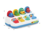 Jucărie educativă pop-up cu vehicule, Huanger HE8076 (78102)