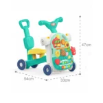 Premergător multifuncțional 5 în 1 cu lumini și muzică, Huanger HE0812 (19896) - imagine 2