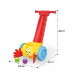 Premergător de împins cu bile colorate pentru copii, Huanger HE0818 (78591)