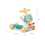 Premergător cu activități și muzică 4 în 1 pentru bebeluși, Huanger HE0826 (19971) - imagine 2