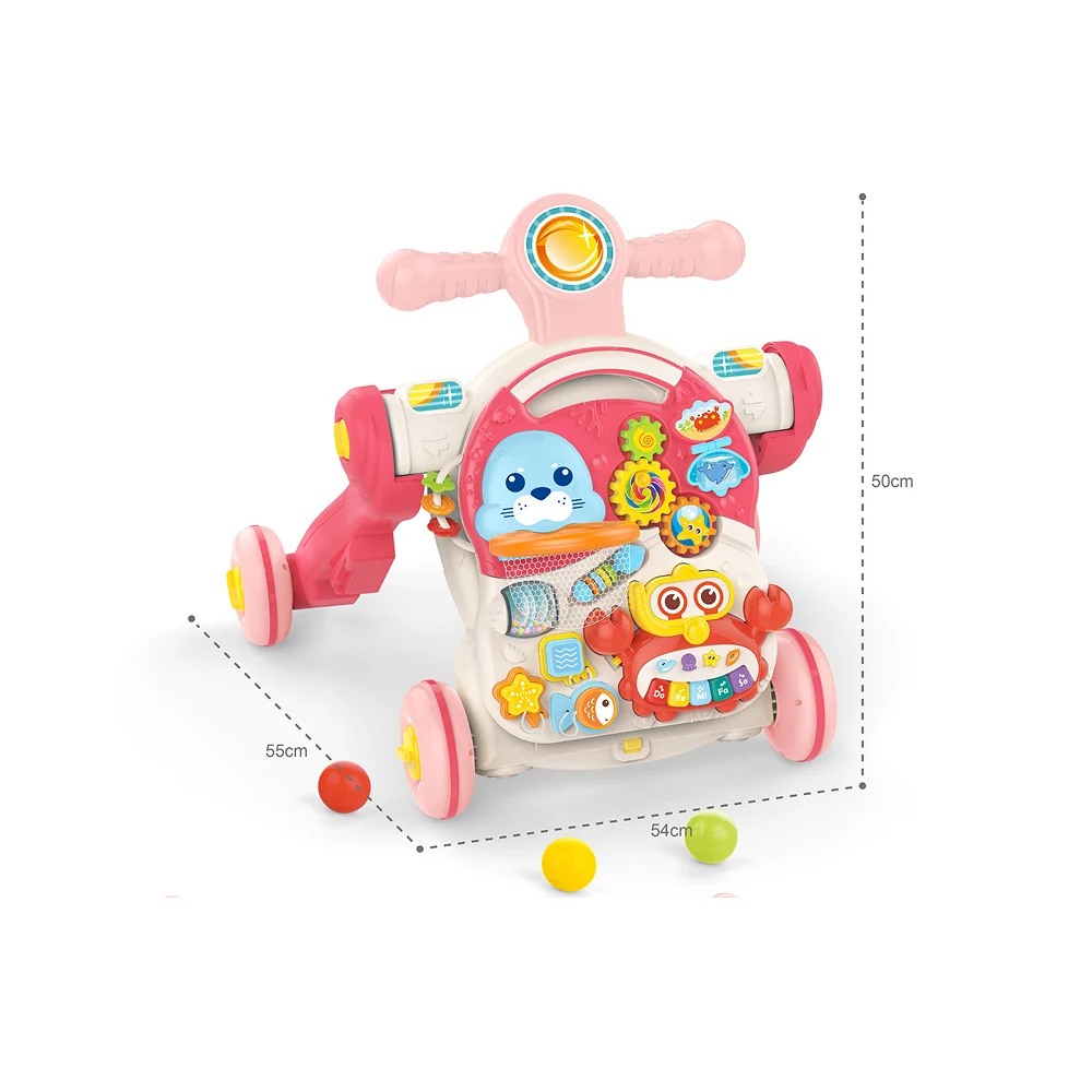 HE0827(3) Premergător cu activități și muzică 4 în 1 pentru bebeluși, Huanger HE0827 (419889) - imagine 1