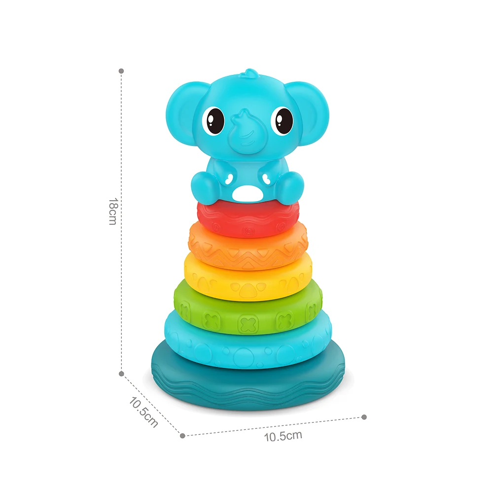 HE0921(3) Piramidă senzorială elefant, Huanger HE0921 (78010) - imagine 1