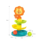 Turn educativ cu bile rulante, Leu, Huanger HE8066 (78157)