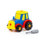 Constructor tractor – 20 piese, Polesie (77769) - imagine 4